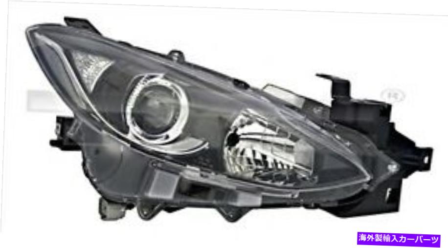USヘッドライト ヘッドライトフロントランプ右フィットマツダ3 axela hatchback 2013- Headlight Front Lamp Right Fits MAZDA 3 Axela Hatchback 2013-【並行輸入品】