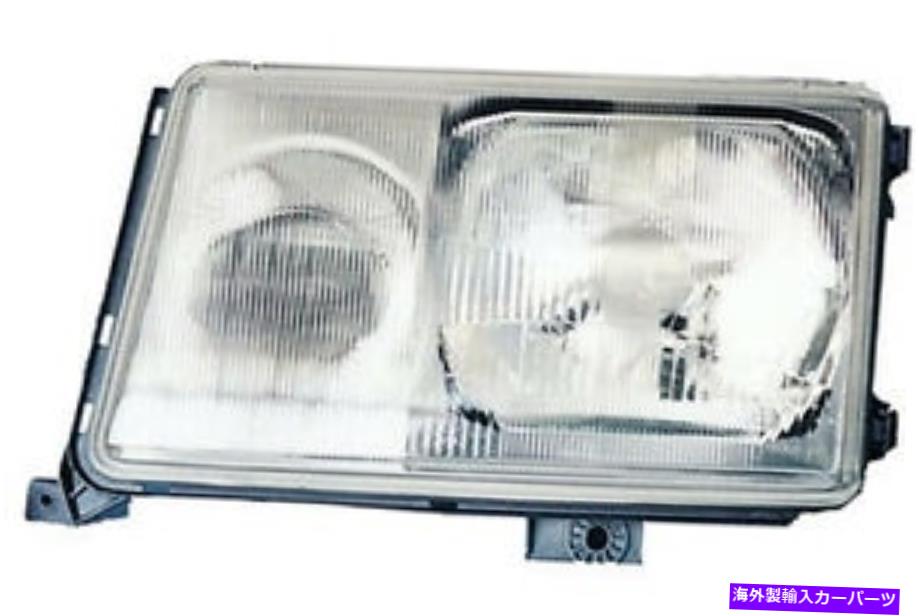 USヘッドライト メルセデスの左側のヘッドライトW124 S124 89-93ハロゲンディフューザー Left side headlight for Mercedes W124 S124 89-93 HALOGEN diffuser【並行輸入品】