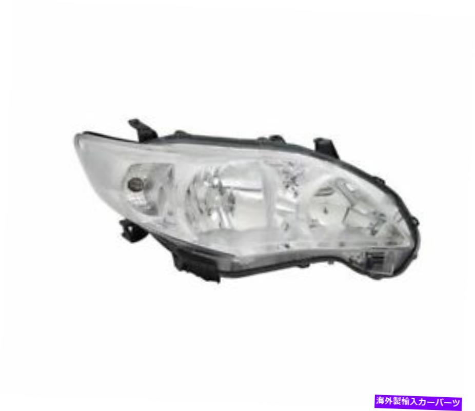 USヘッドライト トヨタカローラ2011年2011年2012-サルーンVP1549PクロームLHD Right Headlight for Toyota Corolla 2010 2011 2012- Saloon VP1549P Chrome LHD【並行輸入品】