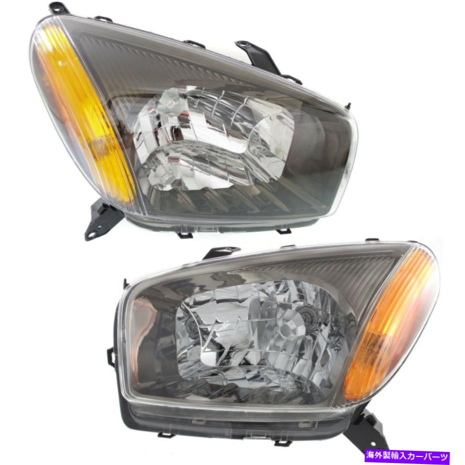 USヘッドライト Sport Package 2PCで2001-2003トヨタRAV4のヘッドライトセット Headlight Set For 2001-2003 Toyota RAV4 Left and Right With Sport Package 2Pc【並行輸入品】