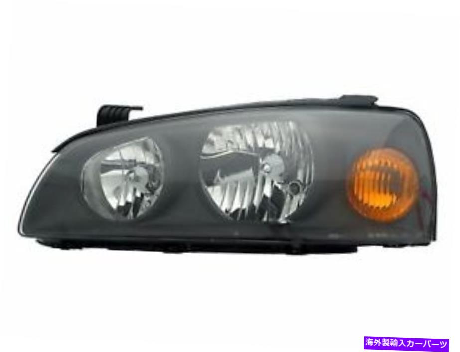 USヘッドライト Hyundai Elantra xd 6 / 00-6 / 03のための左側H1ブラックヘッドライト LEFT side H1 black headlight FOR HYUNDAI ELANTRA XD 6 / 00-6 / 03【並行輸入品】