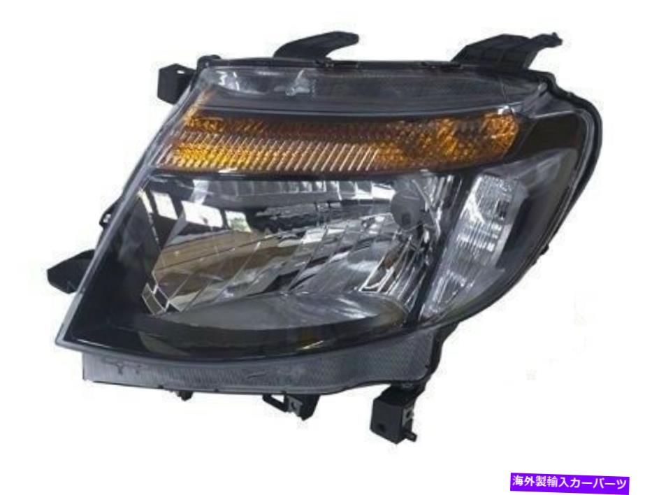 USヘッドライト * Ford Ranger PX XL XLT 2011 - 2015 LEDのための新しい*ヘッドライトヘッドランプ（ブラック） *NEW* HEADLIGHT HEAD LAMP (BLACK) for FORD RANGER PX XL XLT 2011 - 2015 LEFT LH【並行輸入品】