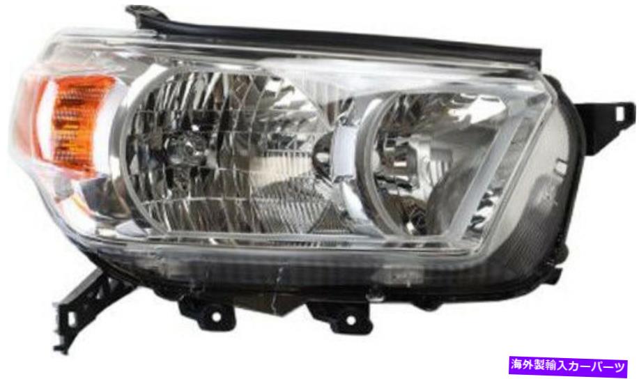 USヘッドライト 2010-2013のための右助手席側ヘッドライトヘッドランプ4トランスナー Right Passenger Side Headlight Head Lamp for 2010-2013 Toyota 4Runner【並行輸入品】
