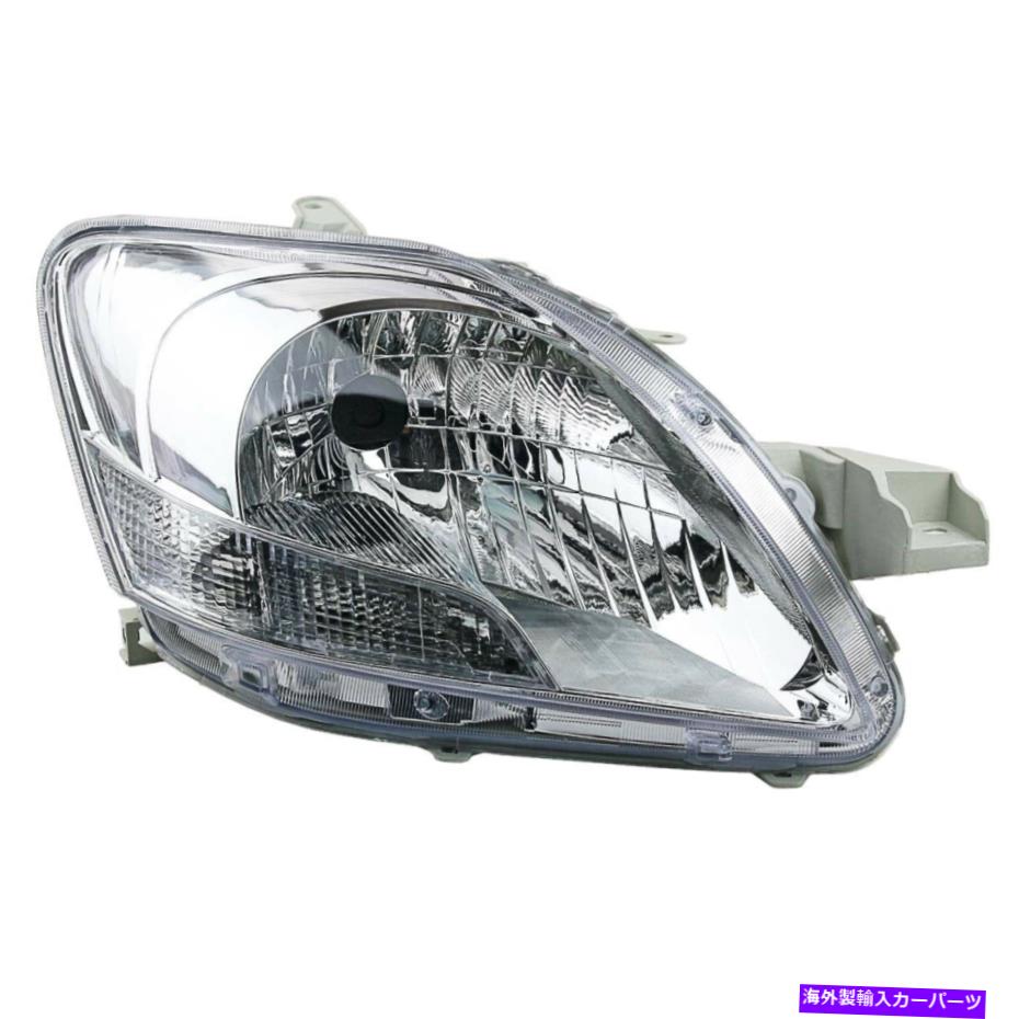 USヘッドライト Yaris Sedan NCP92 NCP93 4DR 2007-2013用の正面右ヘッドライトランプ Front Right Headlight Lamp For Yaris Sedan NCP92 NCP93 4DR 2007-2013【並行輸入品】