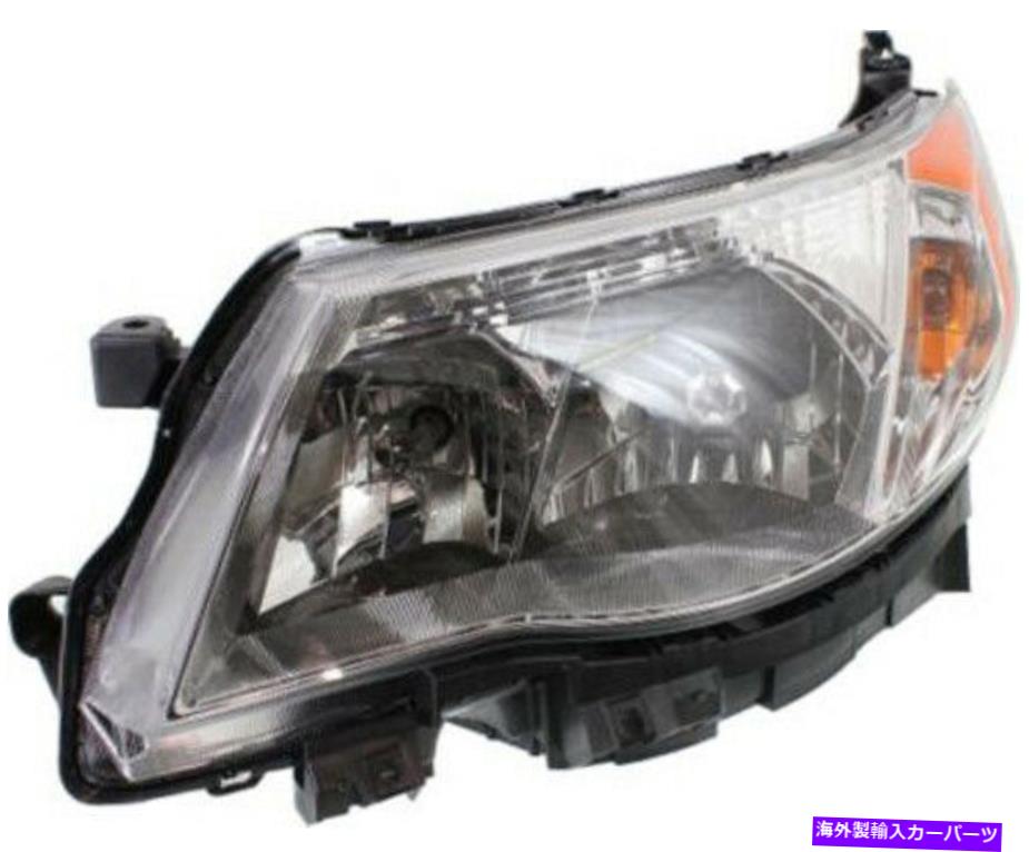 USヘッドライト 09-13のSubaru For Perterのための左ドライバーヘッドライトヘッドランプ Left Driver Headlight Head Lamp for 09-13 Subaru Forester【並行輸入品】