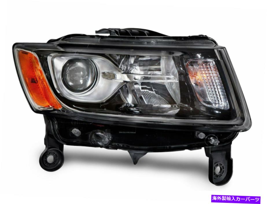USヘッドライト 2014-2016ジープグランドチェロキーのためのヘッドライトクロームSTDタイプ右カーパ Headlight Chrome Std Type Right CAPA For 2014-2016 Jeep Grand Cherokee【並行輸入品】