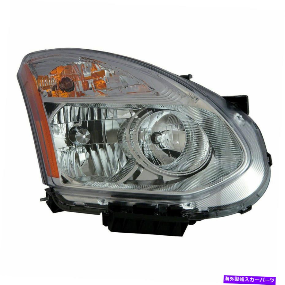 USヘッドライト 右乗客RHヘッドランプヘッドライトアセンブリHalogenは2013年日産不正 Right Passenger RH Headlamp Headlight Assembly Halogen fits 2013 Nissan Rogue【並行輸入品】