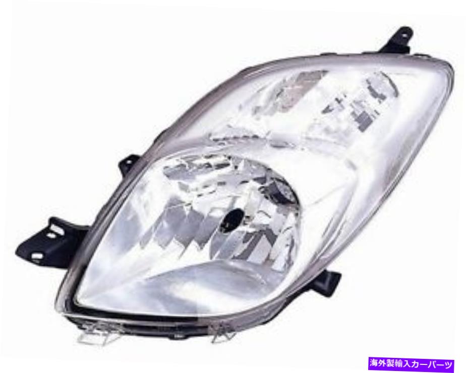 USヘッドライト トヨタヤリスの前面左側H4ヘッドライトフロントライト06-08 Front Left side H4 headlight front light for Toyota Yaris 06-08【並行輸入品】