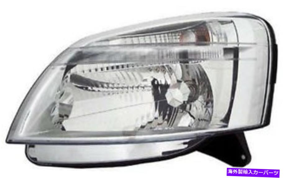 USヘッドライト Peugeotパートナーのための透明なクロム左サイドH4ヘッドライトフロントライト02-08 TYC clear chrome Left side H4 headlight front light for PEUGEOT Partner 02-08 TYC【並行輸入品】