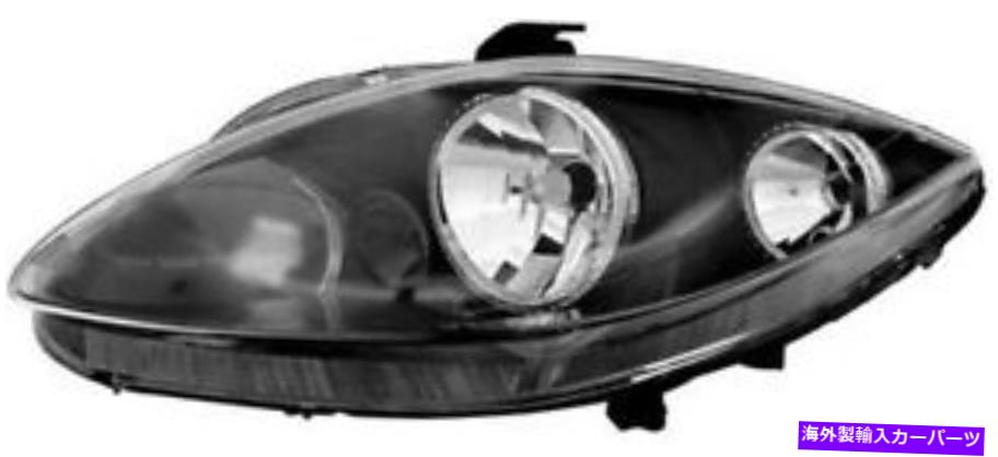 USヘッドライト ブラッククリア仕上げ左サイドH1 H7ヘッドライト用シートレオン1P 05-09 TYC Black clear finish Left side H1 H7 headlight for Seat Leon 1P 05-09 TYC【並行輸入品】