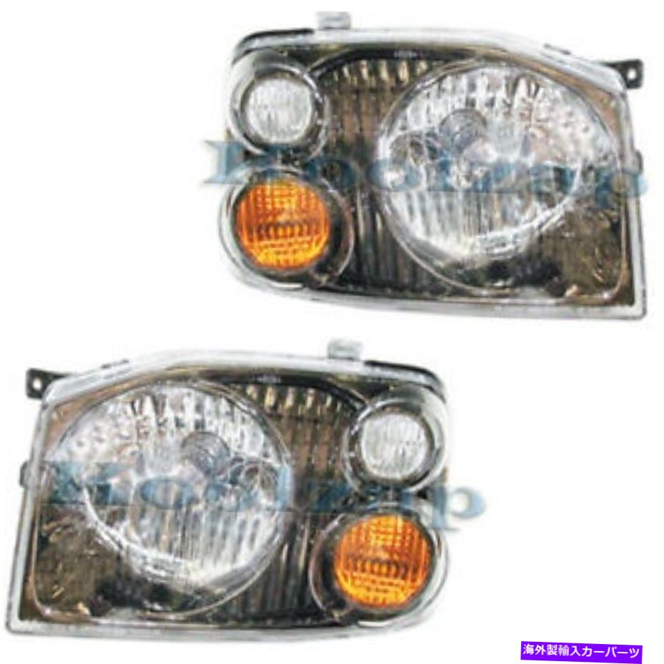 USヘッドライト フロントヘッドライトヘッドランプ左右サイドペアセット01-04 for Frontier SE SCトラック Front Headlight Headlamp Left Right Side PAIR SET 01-04 For Frontier SE SC Truck【並行輸入品】｜Us Custom Parts Shop USDM