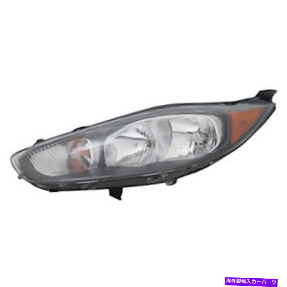 USヘッドライト ヘッドライトランプ左手ドライバーNSFフィット2014-2016フォードフィエスタハッチバック Headlight Lamp Left Hand Driver NSF Fits 2014-2016 Ford Fiesta Hatchback【並行輸入品】