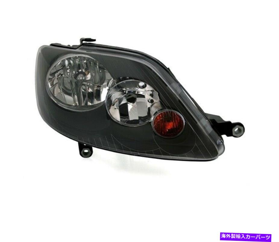 USヘッドライト Volkswagen Golf Plus 2005 2006 2007 2008 VP837PブラックLHDの右ヘッドライト Right Headlight for Volkswagen Golf Plus 2005 2006 2007 2008 VP837P Black LHD【並行輸入品】
