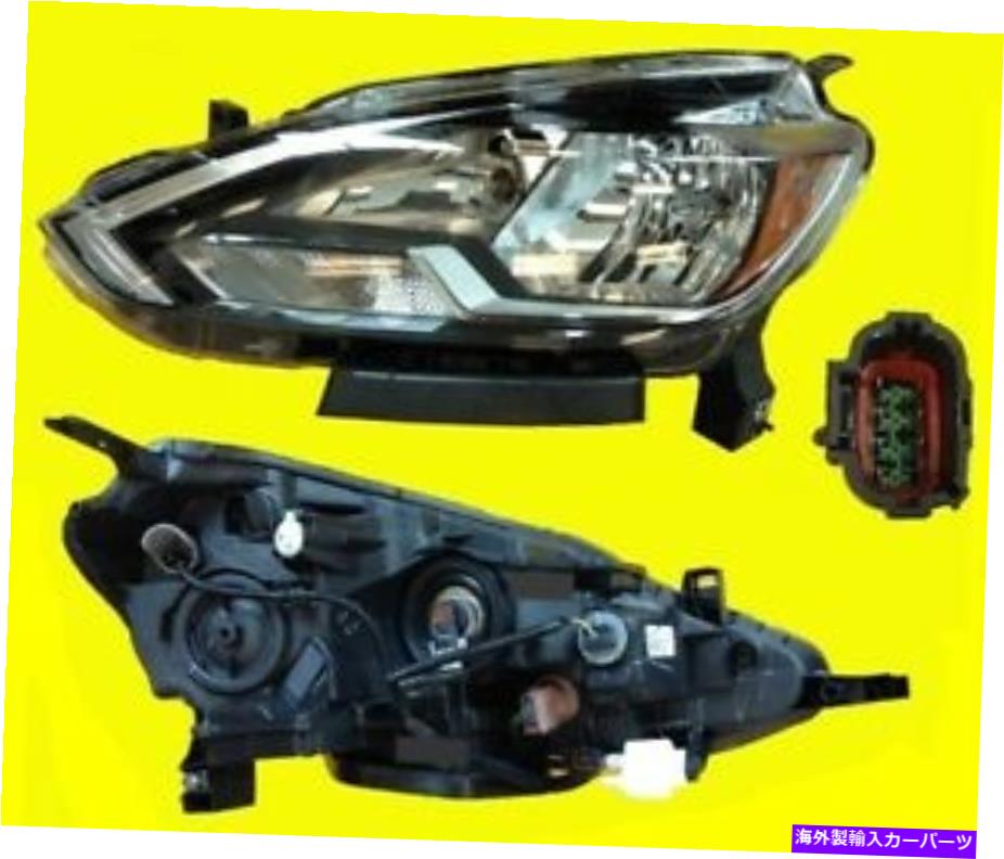 USヘッドライト 日産SENTRA 2016-2019 |のための左ハロゲンヘッドライト260603YU0A NI2502244 Left HALOGEN HEAD LIGHT for NISSAN SENTRA 2016-2019 | 260603YU0A NI2502244【並行輸入品】