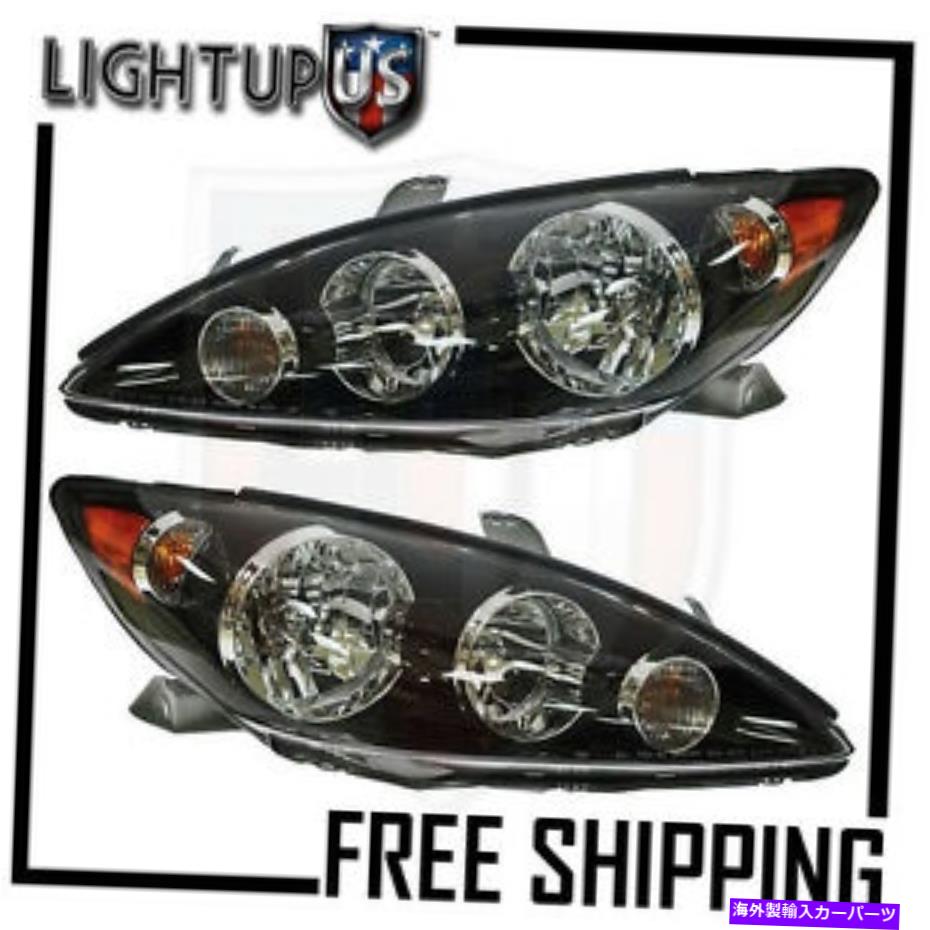 USヘッドライト ヘッドライトヘッドランプペア05-06 Camry SE用の左右のセット Headlights Headlamps Pair Left right set for 05-06 Camry SE【並行輸入品】