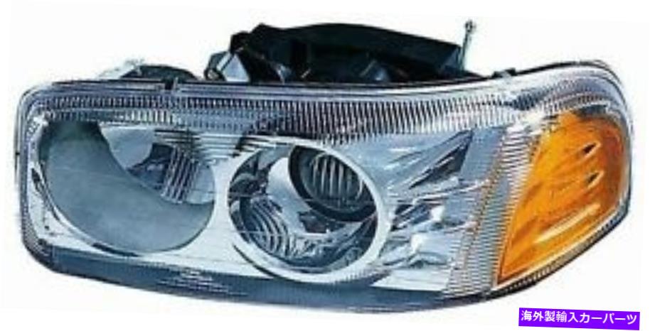 USヘッドライト 左ヘッドライトヘッドランプFIT 1999 2000 2001 2002 GMCシエラC3 For Driver Left Headlight Headlamp Fit 1999 2000 2001 2002 Gmc Sierra C3【並行輸入品】