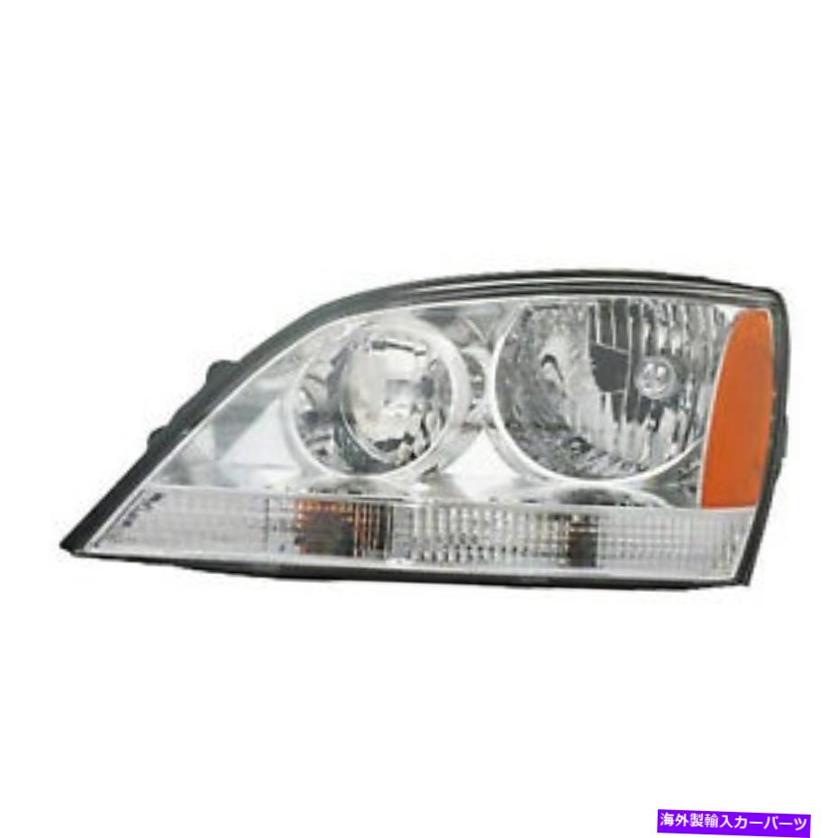 USヘッドライト ヘッドライト左ドライバーサイドヘッドランプは2005-2006 Kia Sorentoに合っています Headlight Left Driver Side Headlamp Fits 2005-2006 Kia Sorento【並行輸入品】
