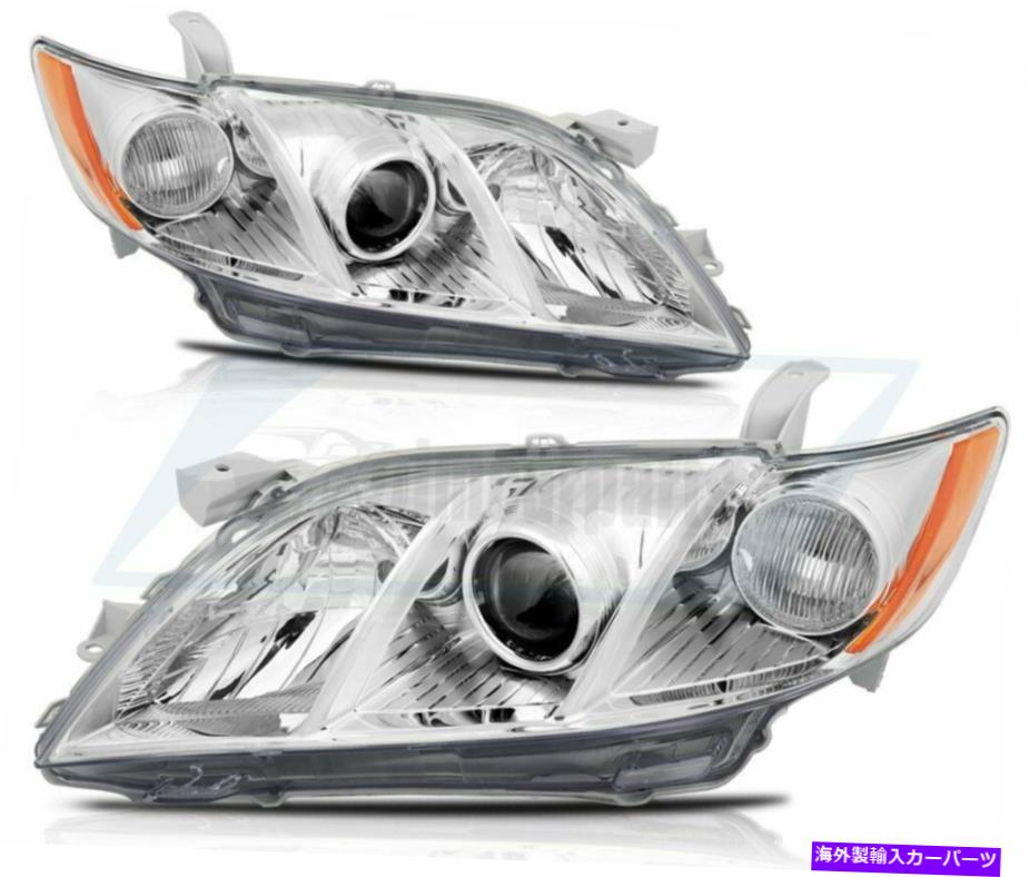 USヘッドライト 2007年から2009年のヘッドライトアセンブリToyota Camryヘッドランプライトペア左+右 Headlights Assembly For 2007-2009 Toyota Camry Headlamps Light Pair Left + Right【並行輸入品】