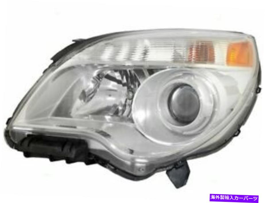 USヘッドライト Brock 76WD12W Headlightアセンブリは2010-2015 Chevy Equinoxにフィットします Brock 76WD12W Left Headlight Assembly Fits 2010-2015 Chevy Equinox【並行輸入品】