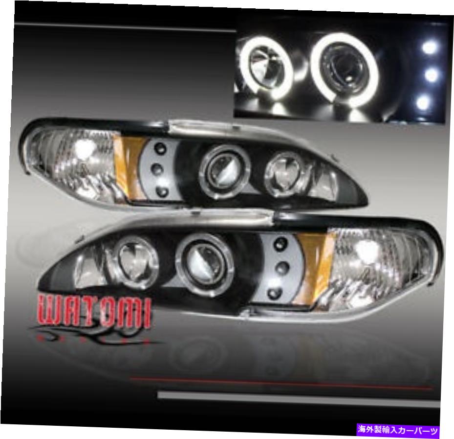 USヘッドライト 1994-1998フォードマスタングプロジェクターヘッドライトBK 1996 1997 1994-1998 FORD MUSTANG PROJECTOR HEADLIGHT BK 1996 1997【並行輸入品】