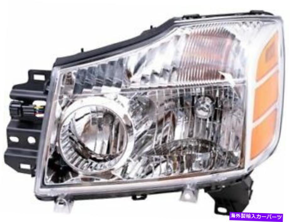 USヘッドライト Brock 58XG33R HELD HEADLIGHTアセンブリは2005-2007日産Armadaにフィットします Brock 58XG33R Left Headlight Assembly Fits 2005-2007 Nissan Armada【並行輸入品】