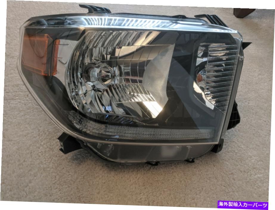 USヘッドライト 2018-21トヨタツンドラOEM右手（乗客）ハロゲンヘッドライト81110-0C130 2018-21 Toyota Tundra OEM Right Hand (Passenger) Halogen Headlight 81110-0C130【並行輸入品】