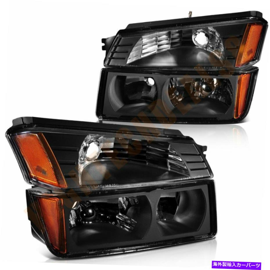 USヘッドライト 2002年から2006年の交換用ヘッドライトChevy Avalanche Black House HouseLamp. Replacement Headlights For 2002-2006 Chevy Avalanche Black Housing Headlamp【並行輸入品】｜Us Custom Parts Shop USDM
