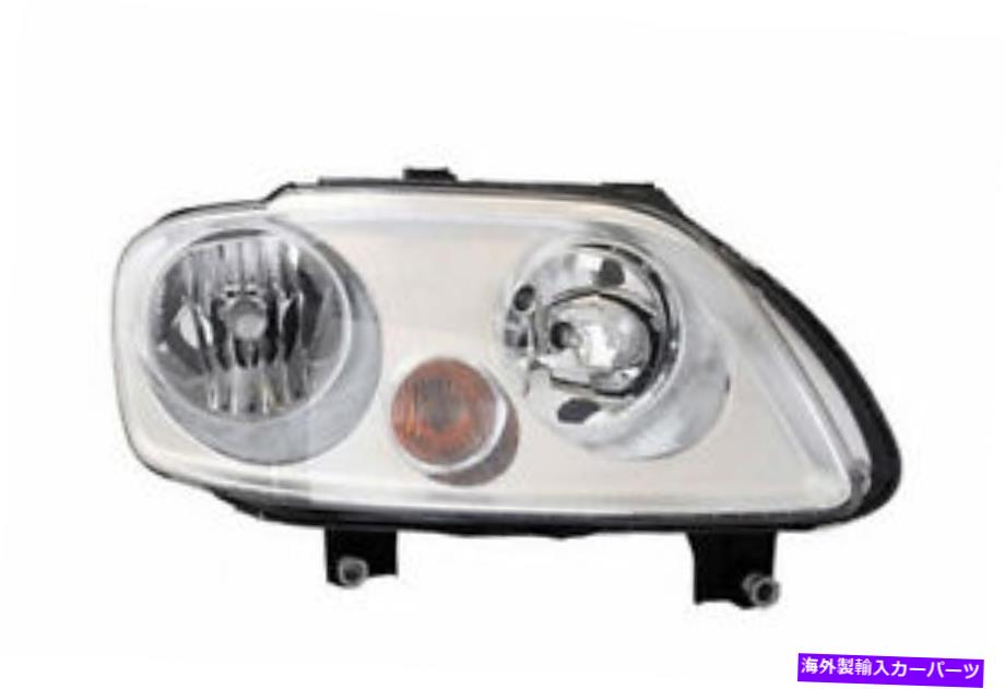 USヘッドライト 明確なクロム仕上げ右側のH1 H7ヘッドライトVW CADDY III 04-10 TYC clear chrome finish Right side H1 H7 headlight for VW Caddy III 04-10 TYC【並行輸入品】