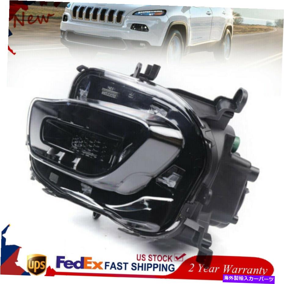 USヘッドライト 2014-2018ジープグランドチェロキーブラックハロゲンプロジェクターヘッドライト For 2014-2018 Jeep Grand Cherokee Black Halogen Projector Headlights Left【並行輸入品】 42,262円