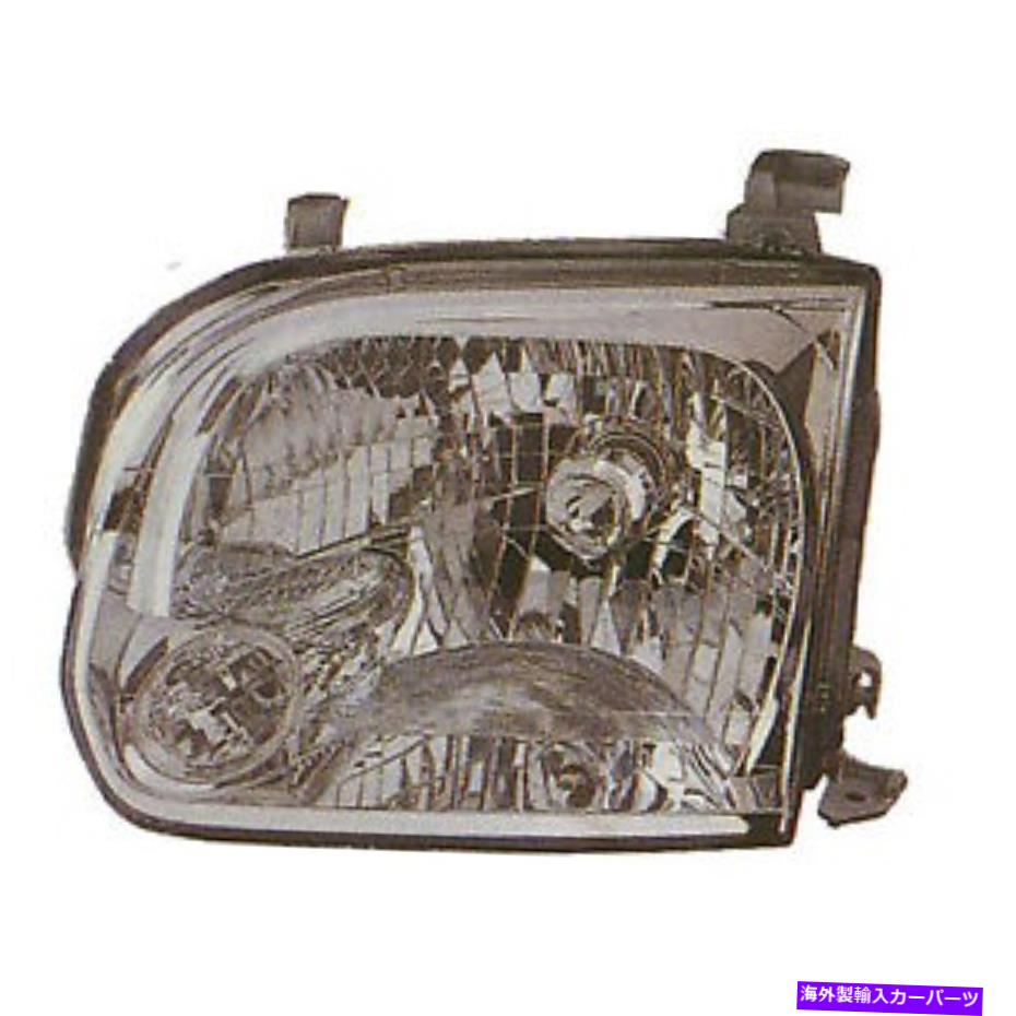 USヘッドライト Sequoia、Tundra（助手席側）TO2503158V用の交換用ヘッドライトアセンブリ Replacement Headlight Assembly for Sequoia, Tundra (Passenger Side) TO2503158V【並行輸入品】｜Us Custom Parts Shop USDM