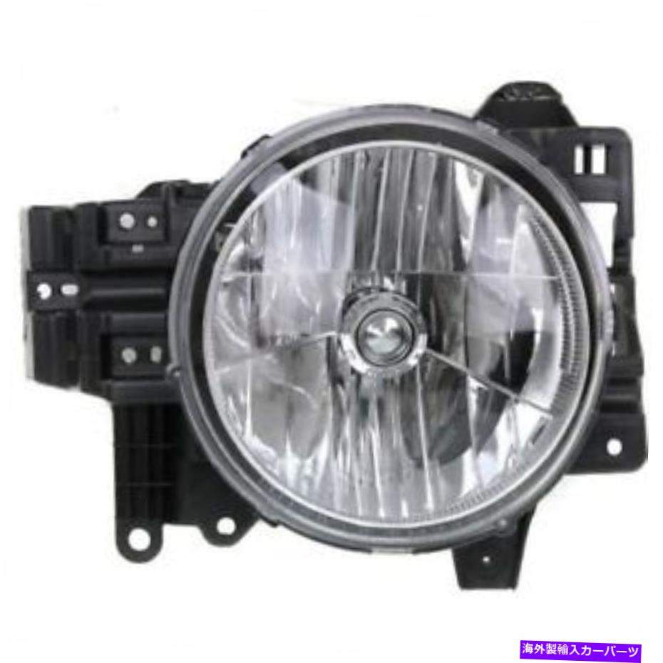 USヘッドライト FJ CRUISER 08-14、キャパ助手席側ヘッドライトアセンブリ、クリアレンズ For FJ Cruiser 08-14, CAPA Passenger Side Headlight Assembly, Clear Lens【並行輸入品】