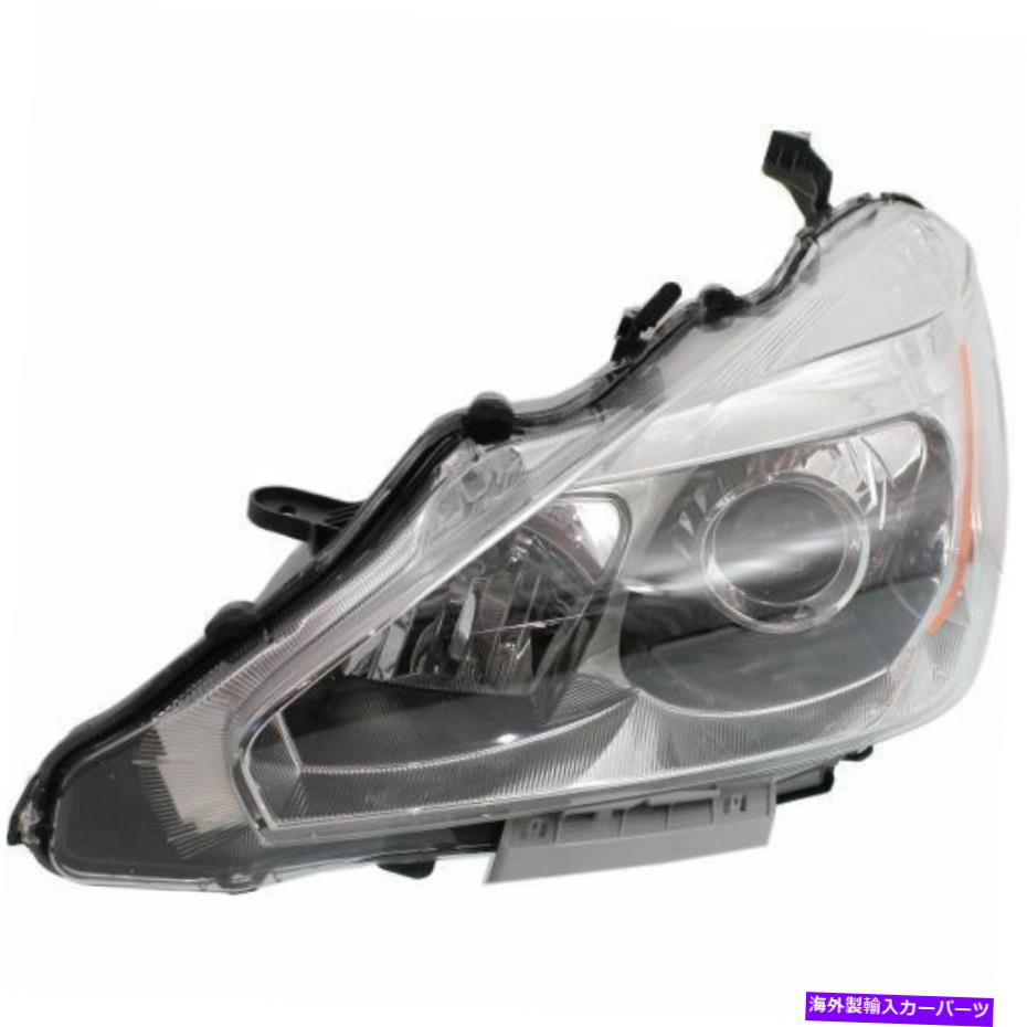 USヘッドライト ニューNI2502208日産アルティマ2013-2015用の運転手側のヘッドライト New NI2502208 Driver Side Headlight for Nissan Altima 2013-2015【並行輸入品】