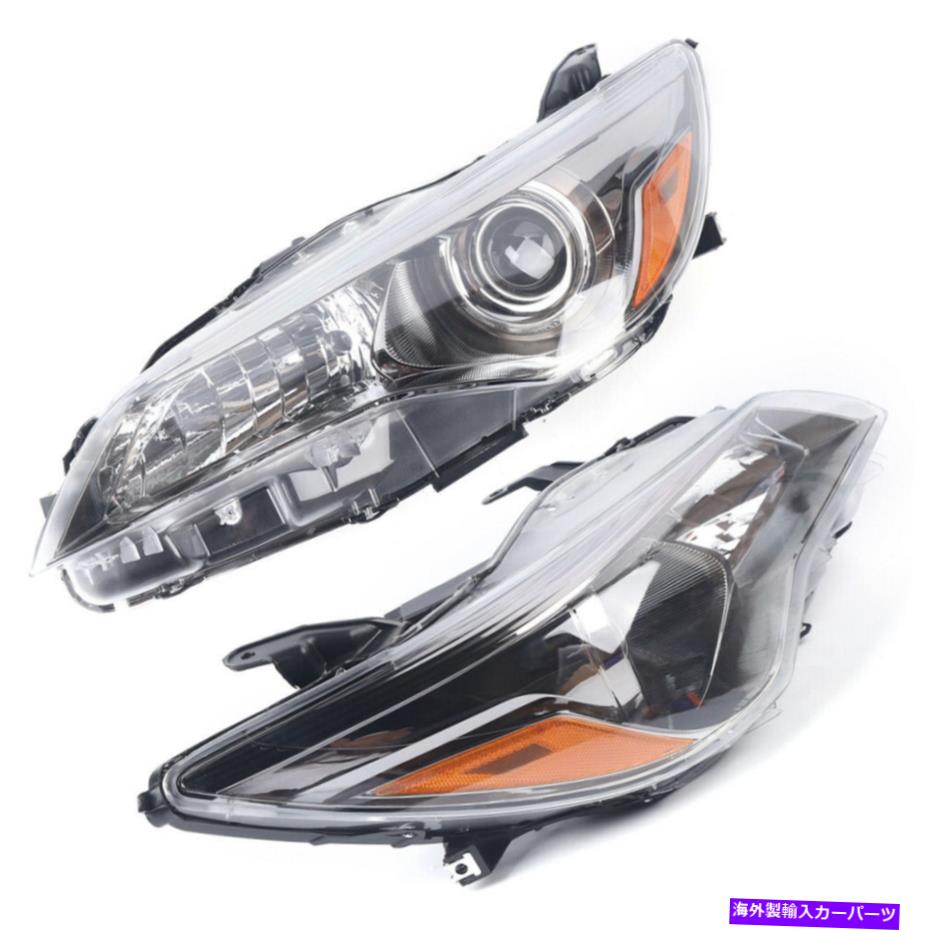 USヘッドライト 1ペアヘッドライトハロゲンヘッドランプクリアレンズ2015-17トヨタカムリTO2502224 1 Pair Headlights Halogen Headlamp Clear Lens For 2015-17 Toyota Camry TO2502224【並行輸入品】