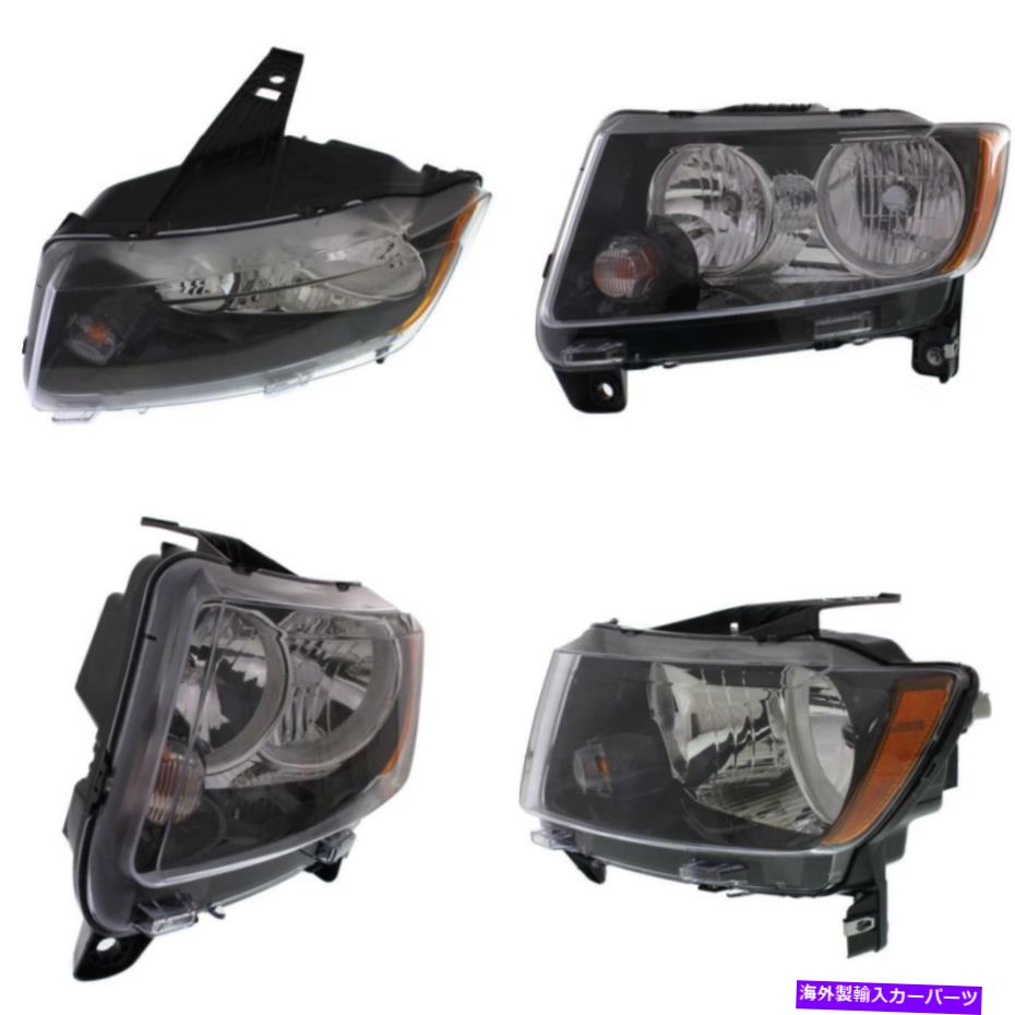 USヘッドライト 13-16ジープコンパスCAPAドライバサイドのCH2502246Cヘッドライト CH2502246C Headlight for 13-16 Jeep Compass CAPA Driver Side【並行輸入品】