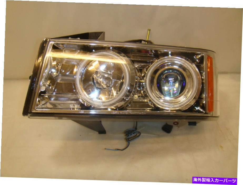 USヘッドライト 04-12 Chevy Coloradoヘッドランプカスタムクロームハロー 04-12 CHEVY COLORADO HEADLAMPS CUSTOM CHROME HALO【並行輸入品】