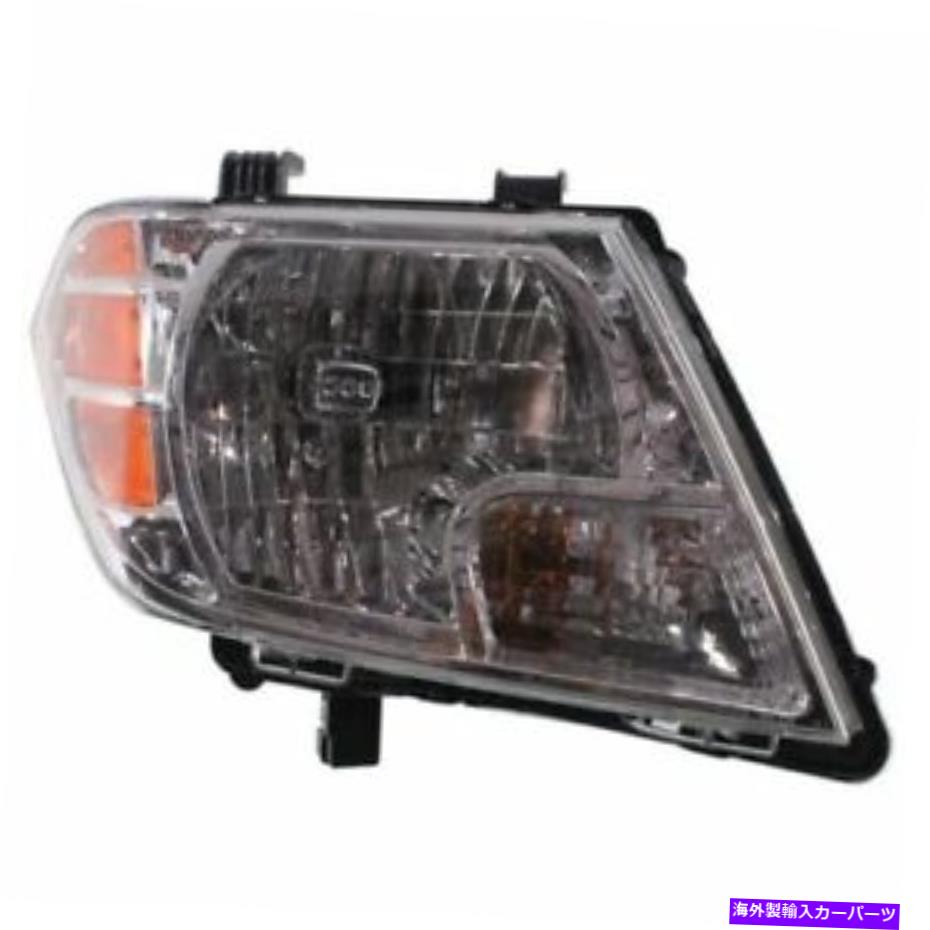 USヘッドライト フロンティア09-16、助手席側ヘッドライト、クリアレンズ For Frontier 09-16, Passenger Side Headlight, Clear Lens【並行輸入品】