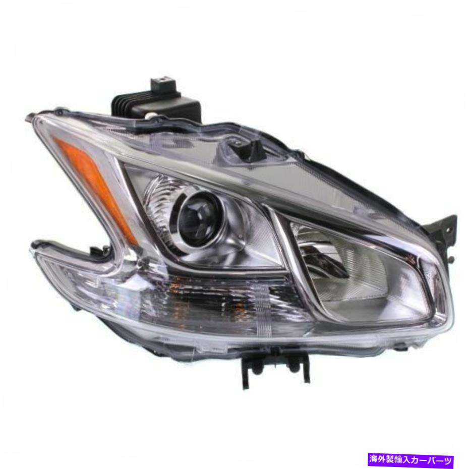 USヘッドライト 日産マキシマ2009-2014のための新しいNI2503177Cカーパの助手席側ヘッドライト New NI2503177C CAPA Passenger Side Headlight for Nissan Maxima 2009-2014【並行輸入品】