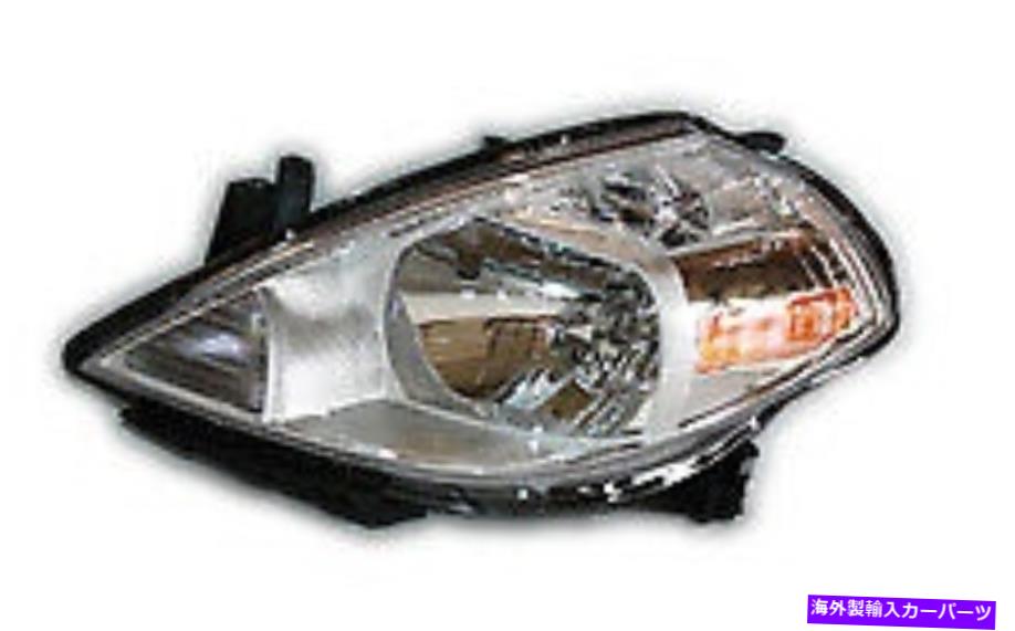 USヘッドライト NI2502165のヘッドライト07-12日産逆Sedan / Hatch DRL LH Capa Headlight For NI2502165 07-12 Nissan Versa Sedan/Hatch DRL LH CAPA【並行輸入品】