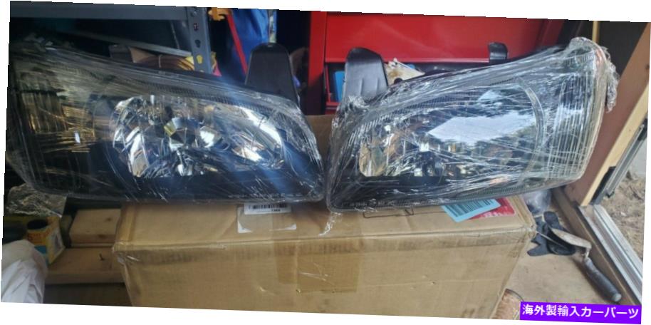 USヘッドライト Anzo USA 121110クリスタルヘッドライトセットフィット00-01日産マキシマ Anzo USA 121110 Crystal Headlight Set Fits 00-01 Nissan Maxima【並行輸入品】