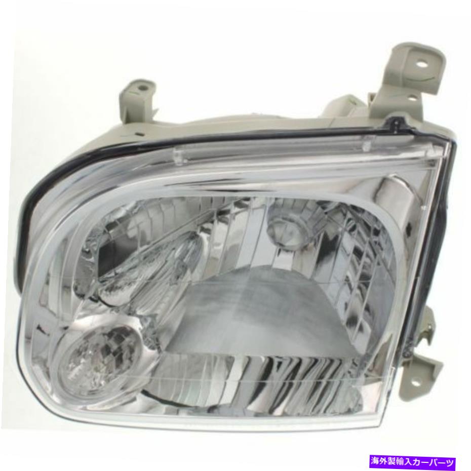 USヘッドライト Sequoia 05-07、Capaドライバ側のヘッドライト、クリアレンズ For Sequoia 05-07, CAPA Driver Side Headlight, Clear Lens【並行輸入品】