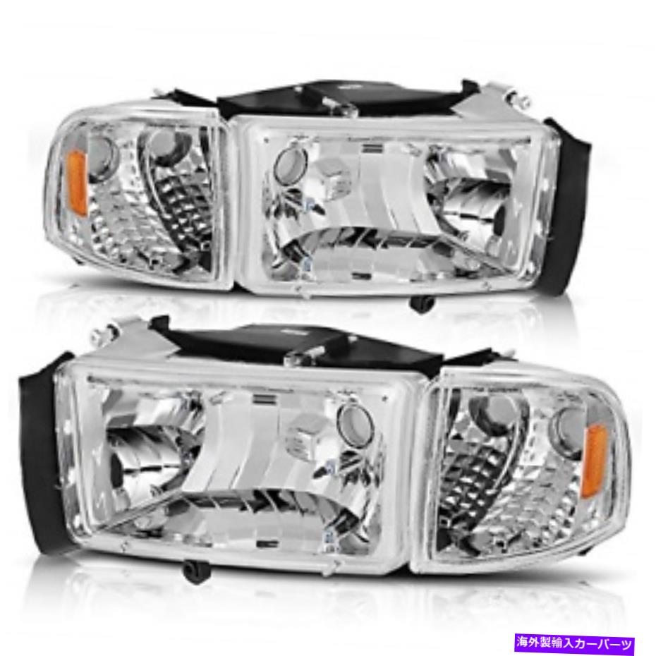 USヘッドライト AutoSaver88ヘッドライトアセンブリと1994-2001 Dodge Ram Dodge Ramと互換性があります AUTOSAVER88 Headlight Assembly Compatible with 1994-2001 Dodge Ram Dodge Ram【並行輸入品】