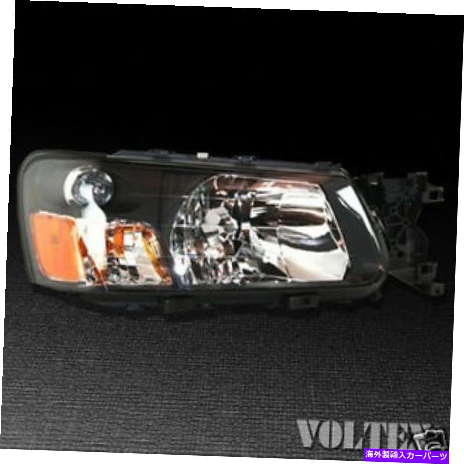 USヘッドライト 2003-2004スバルフォレスターヘッドライトランプクリアレンズハロゲン旅客右側 2003-2004 Subaru Forester Headlight Lamp Clear lens Halogen Passenger Right Side【並行輸入品】