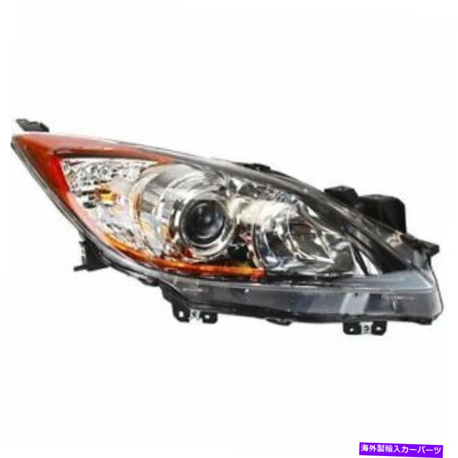 USヘッドライト マツダ3 MA2519143C 2012年から2013年までの新しいCapaのヘッドライト（助手席側） New CAPA Headlight (Passenger Side) for Mazda 3 MA2519143C 2012 to 2013【並行輸入品】