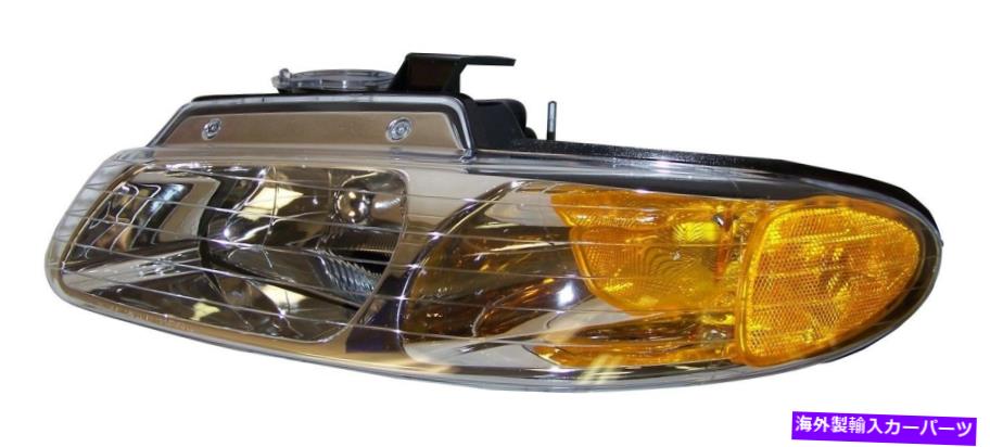 USヘッドライト ヘッドライトアセンブリクラウン左フロントダッジVoyagerとChrysler HEADLIGHT ASSEMBLY CROWN LEFT FRONT DODGE VOYAGER AND CHRYSLER【並行輸入品】