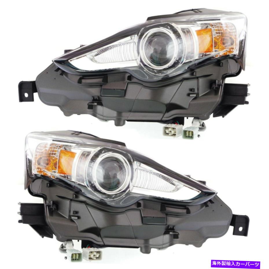 USヘッドライト 2014-2015 Lexus IS250左右ペアのHIDヘッドライトセット HID Headlight Set For 2014-2015 Lexus IS250 Left & Right Pair【並行輸入品】｜Us Custom Parts Shop USDM