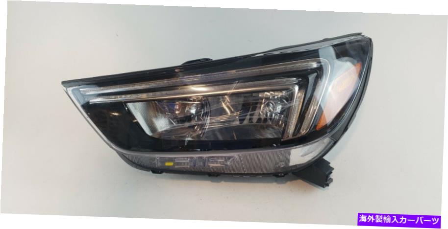 USヘッドライト LHドライバーハロゲンw / LEDヘッドライトOEM 2018,2019,2020,2021 Buick Encore Left LH Driver Halogen W/LED Headlight OEM【並行輸入品】