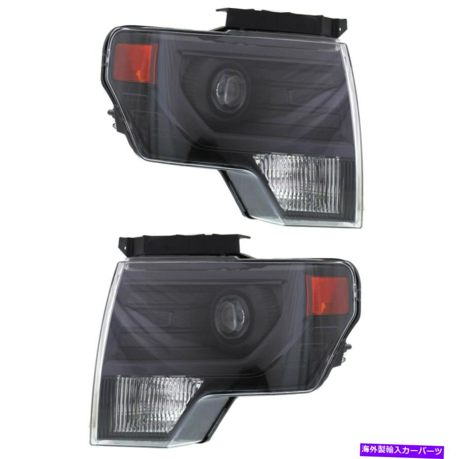 USヘッドライト 2009-2014フォードF-150ドライバーと助手席側のHIDヘッドライトセット HID Headlight Set For 2009-2014 Ford F-150 Driver and Passenger Side【並行輸入品】|Us Custom Parts Shop USDM