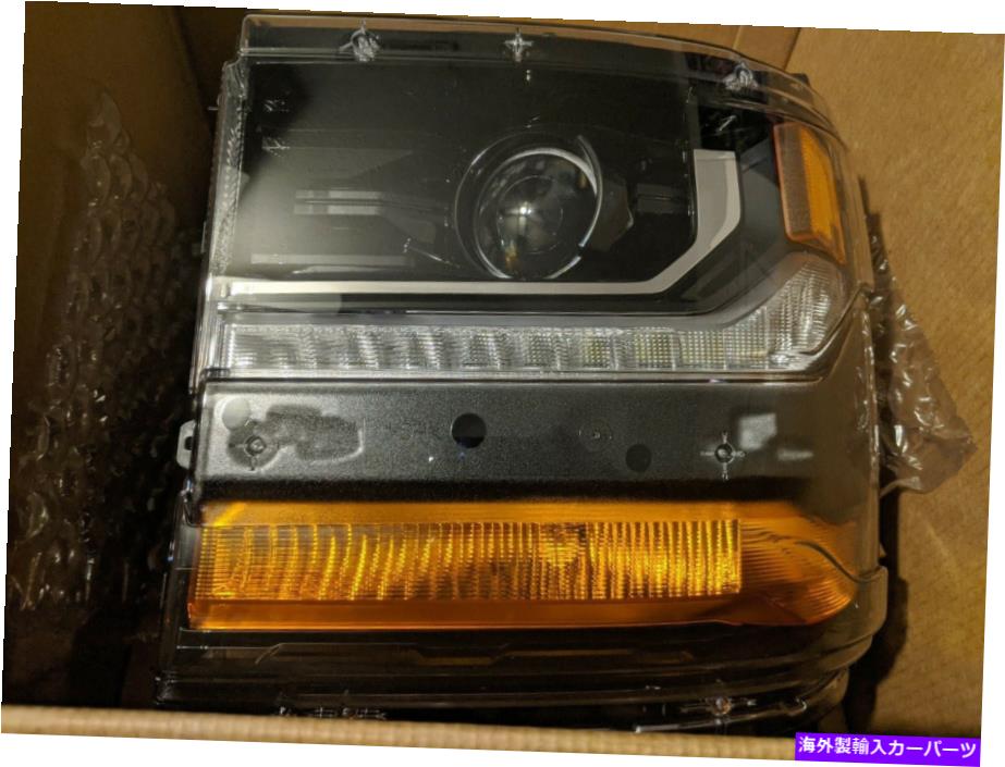 USヘッドライト 2016 - 2019 Chevy Silverado 1500残りの運転席のヘッドライトHID W / BEZEL OEM NEW 2016 - 2019 Chevy Silverado 1500 Left Driver's Headlight HID w/ bezel OEM NEW【並行輸入品】
