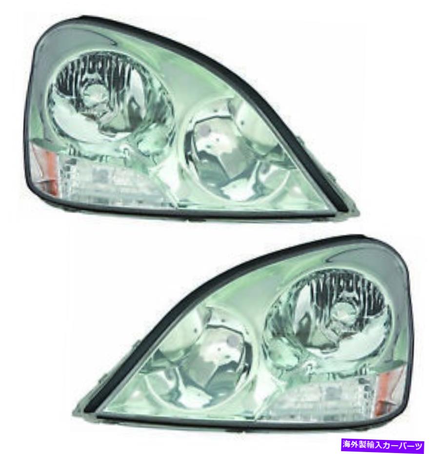USヘッドライト 2001年2002年2003年のLEXUS LS430ヘッドライトペアセット For 2001 2002 2003 Lexus Ls430 Headlights Pair Set【並行輸入品】｜Us Custom Parts Shop USDM