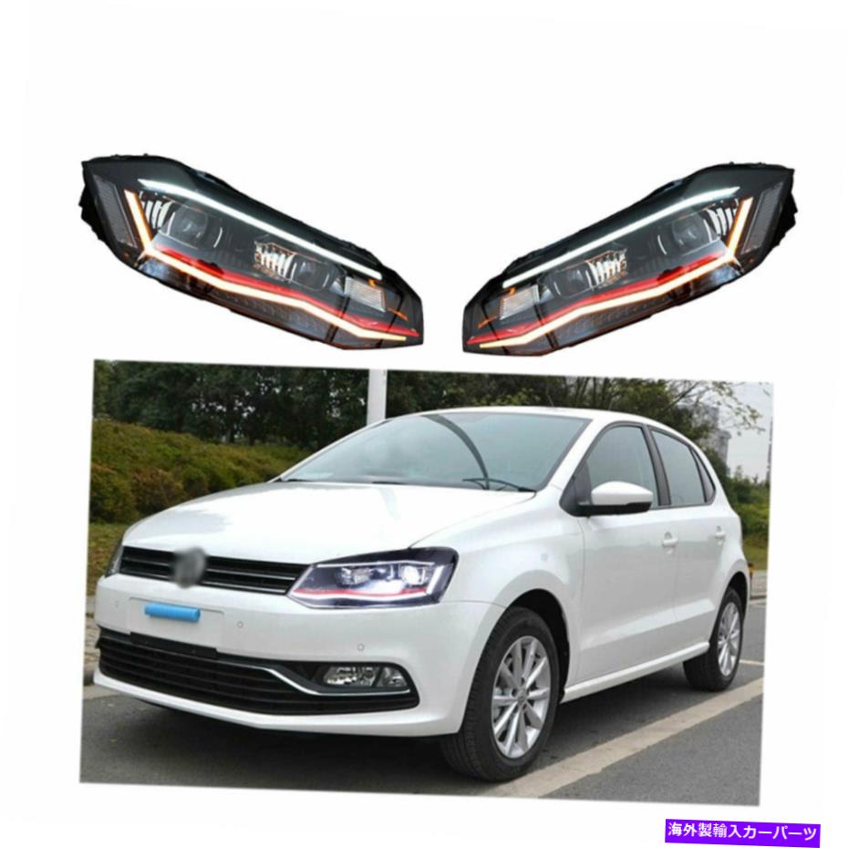 USヘッドライト VW POL19 2019キセノンビームプロジェクターLED DRL用ヘッドライトアセンブリ Headlight Assembly For VW Polo 2019 Xenon Beam Projector LED DRL【並行輸入品】｜Us Custom Parts Shop USDM